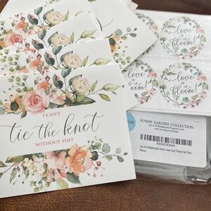 𝅺MOONRISE papery bridesmaid proposal cards